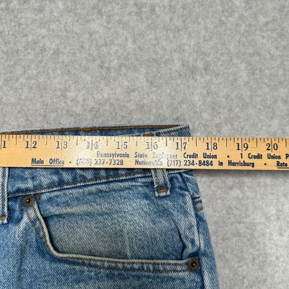 Levis 540 Mens Jeans 36x30 Vintage Made USA Relaxed Fit Leather Tab 40540-0214
